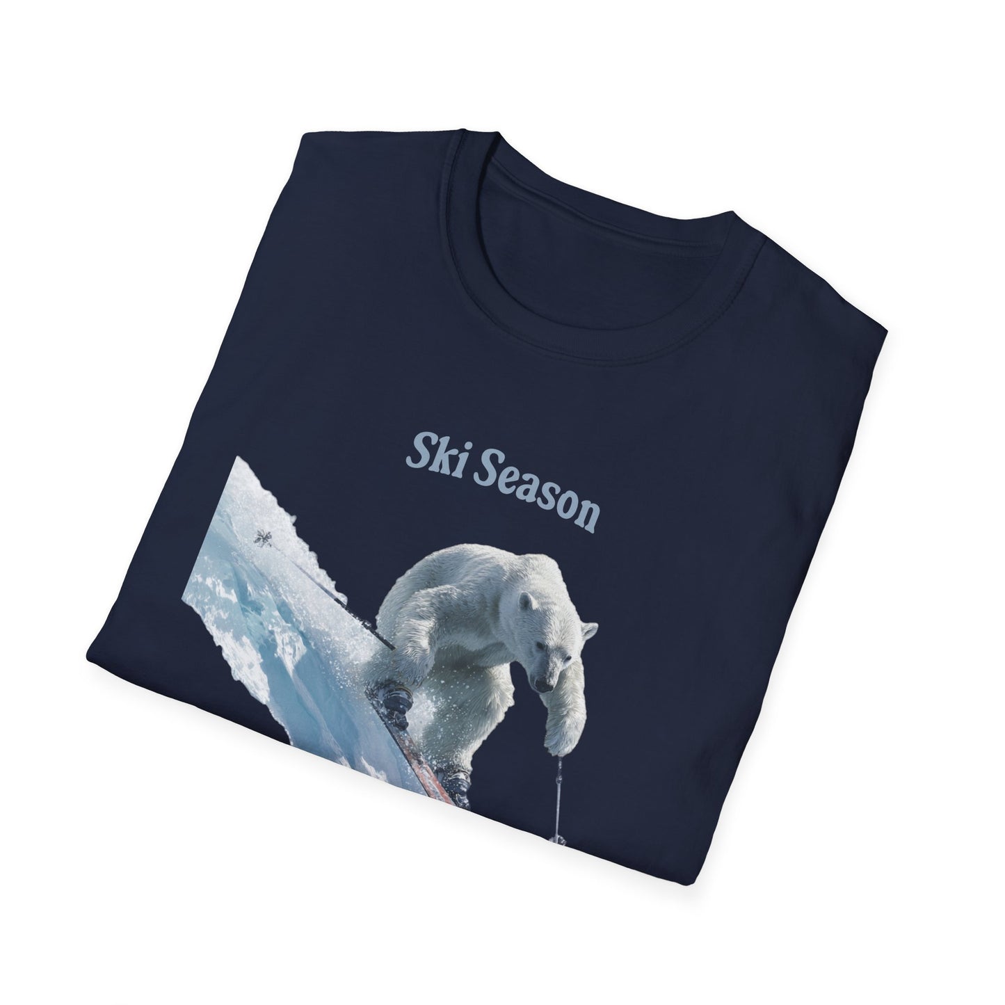 Ski Season Polar Bear T-Shirt