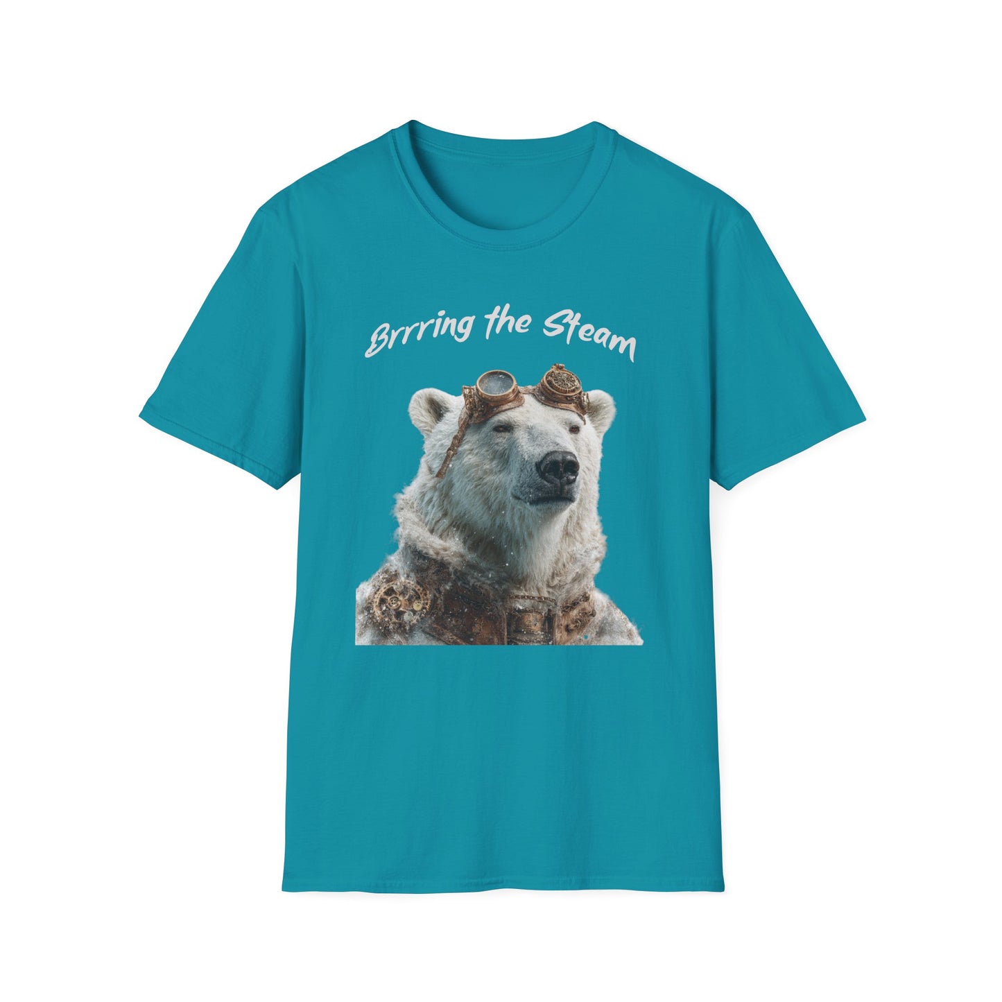 Polar Bear 'Brrring the Steam'  T-Shirt
