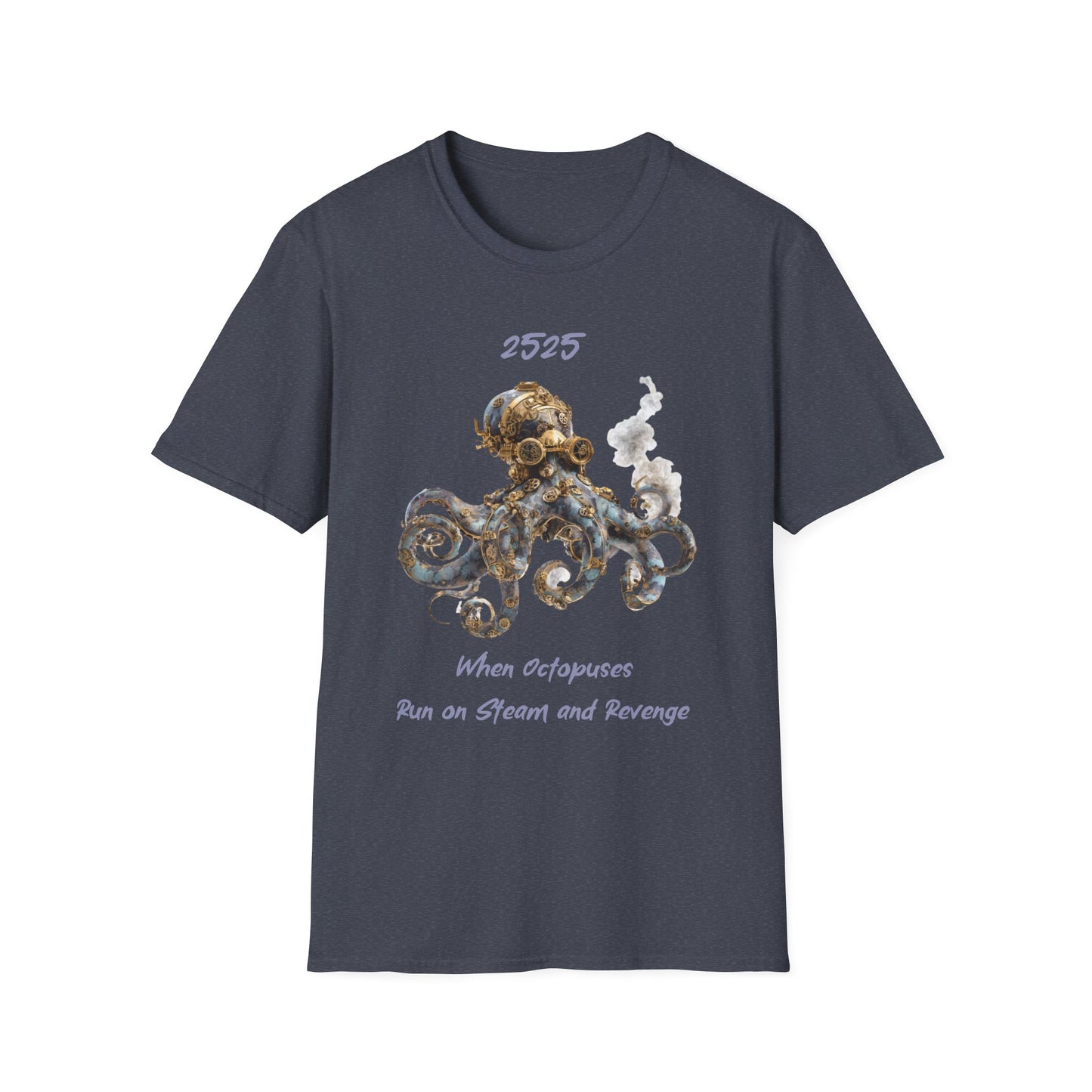 Octopus Steam and Revenge T-shirt