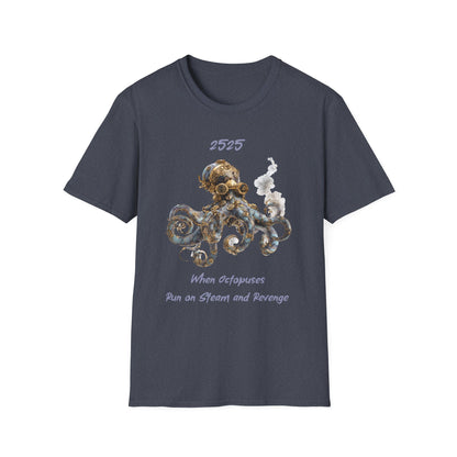 Octopus Steam and Revenge T-shirt