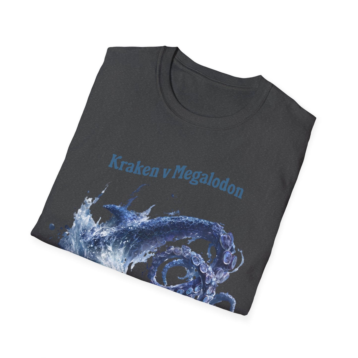 Kraken vs Megalodon T-Shirt