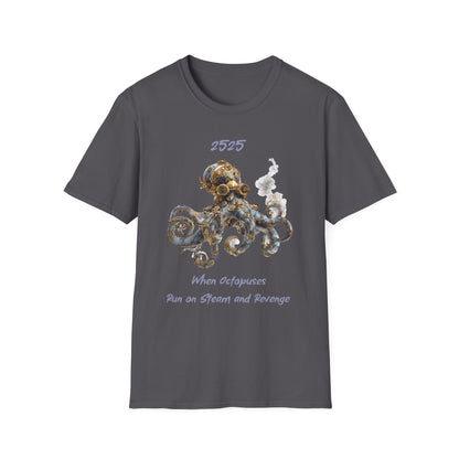 Octopus Steam and Revenge T-shirt