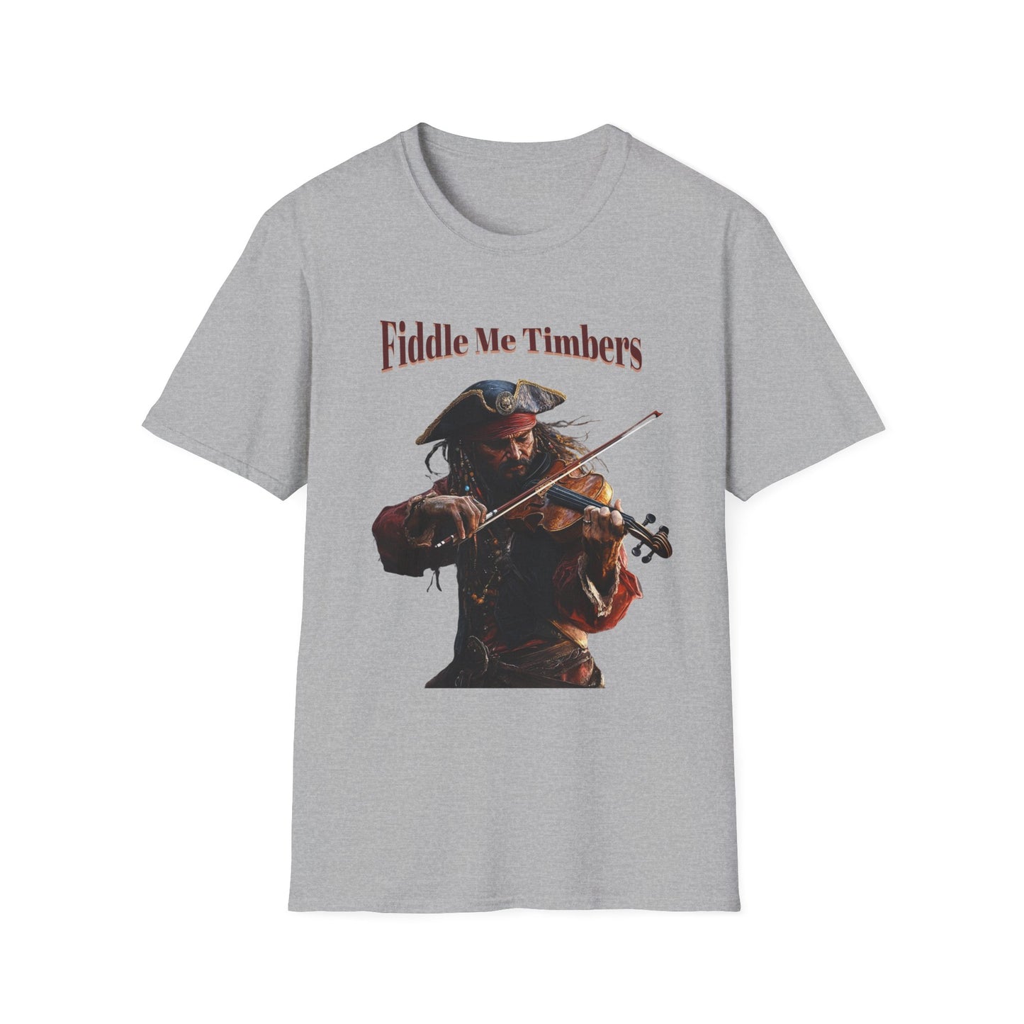 Pirate Fiddle Me Timbers T-Shirt