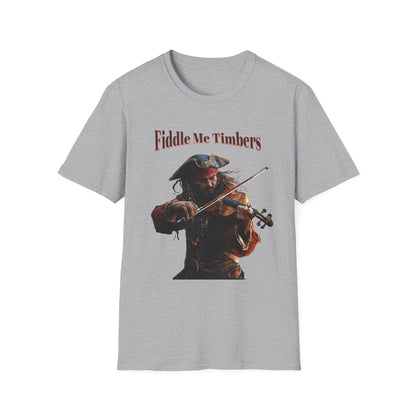 Pirate Fiddle Me Timbers T-Shirt