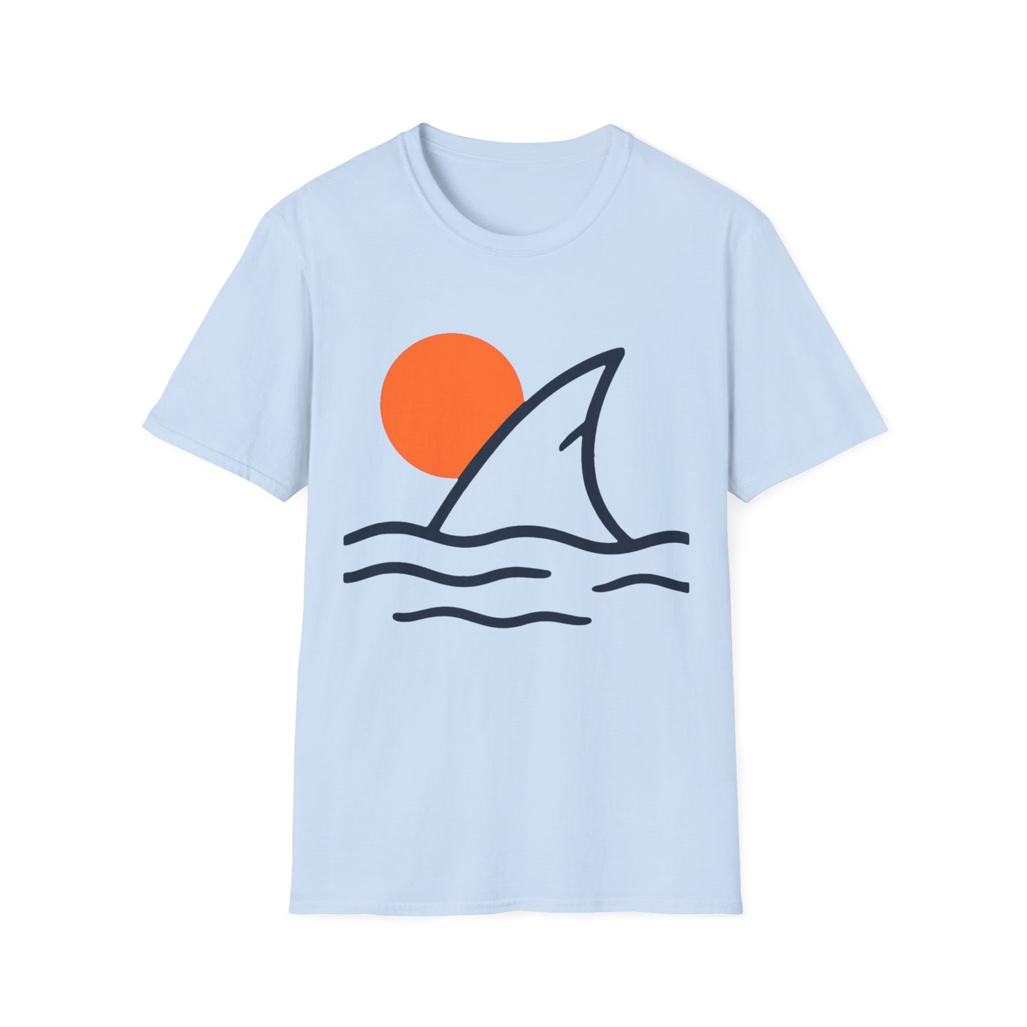 Shark Fin Sunset T-Shirt