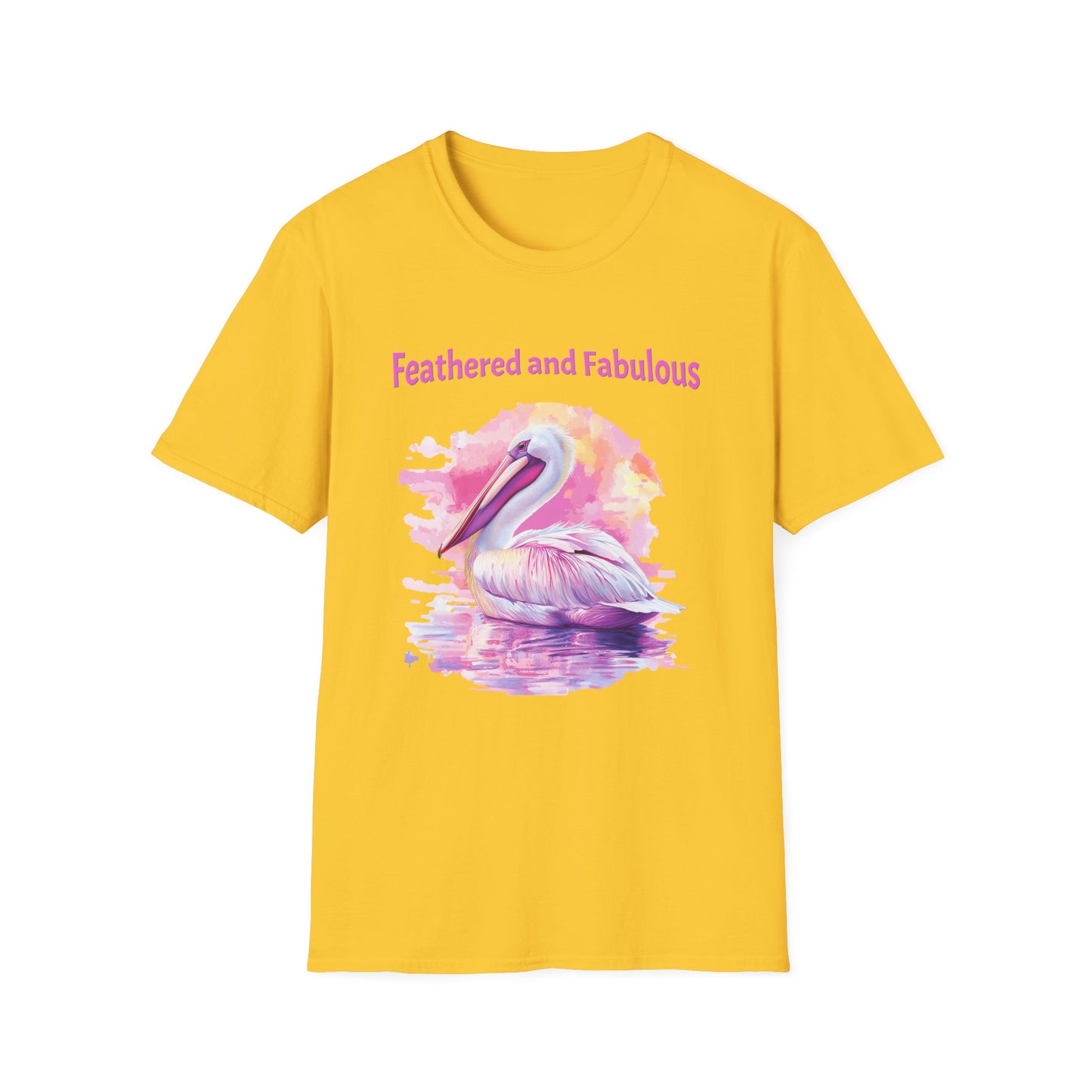 Feathered and Fabulous Pelican T-Shirt