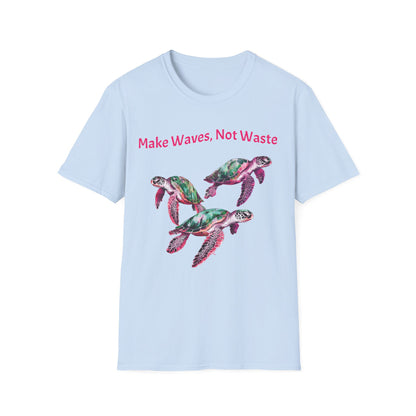 Make Waves Not Waste T- Shirt