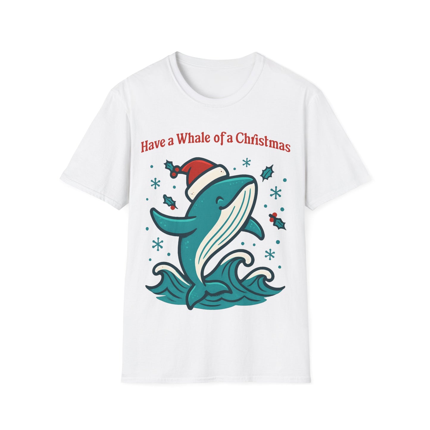 Whale Christmas T-Shirt