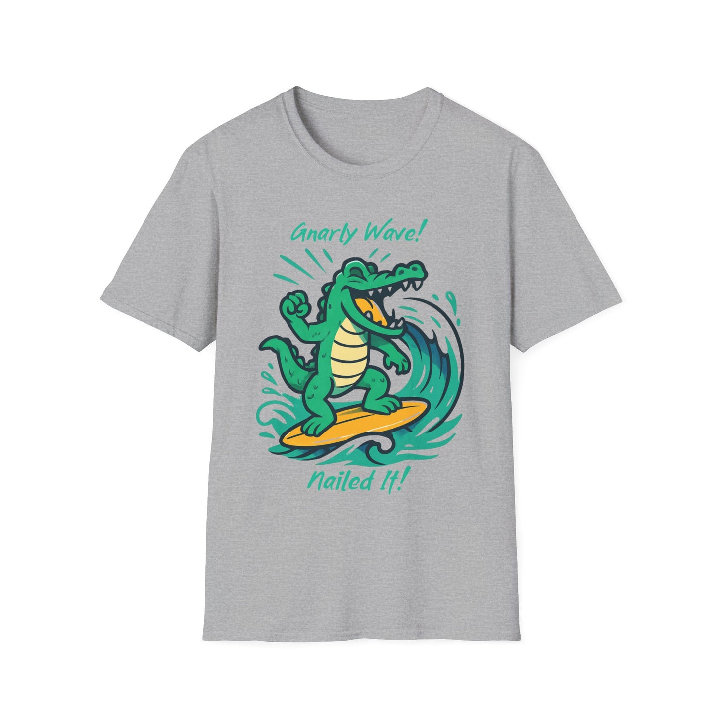Surfing Crocodile T-Shirt
