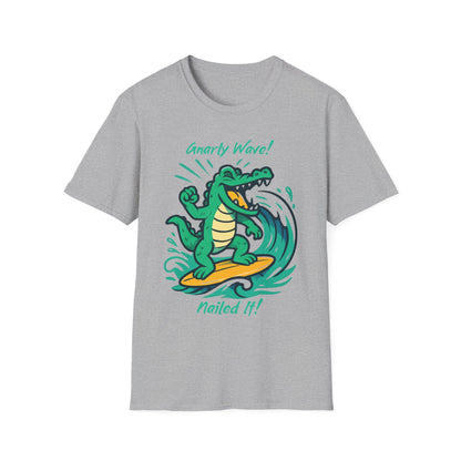 Surfing Crocodile T-Shirt