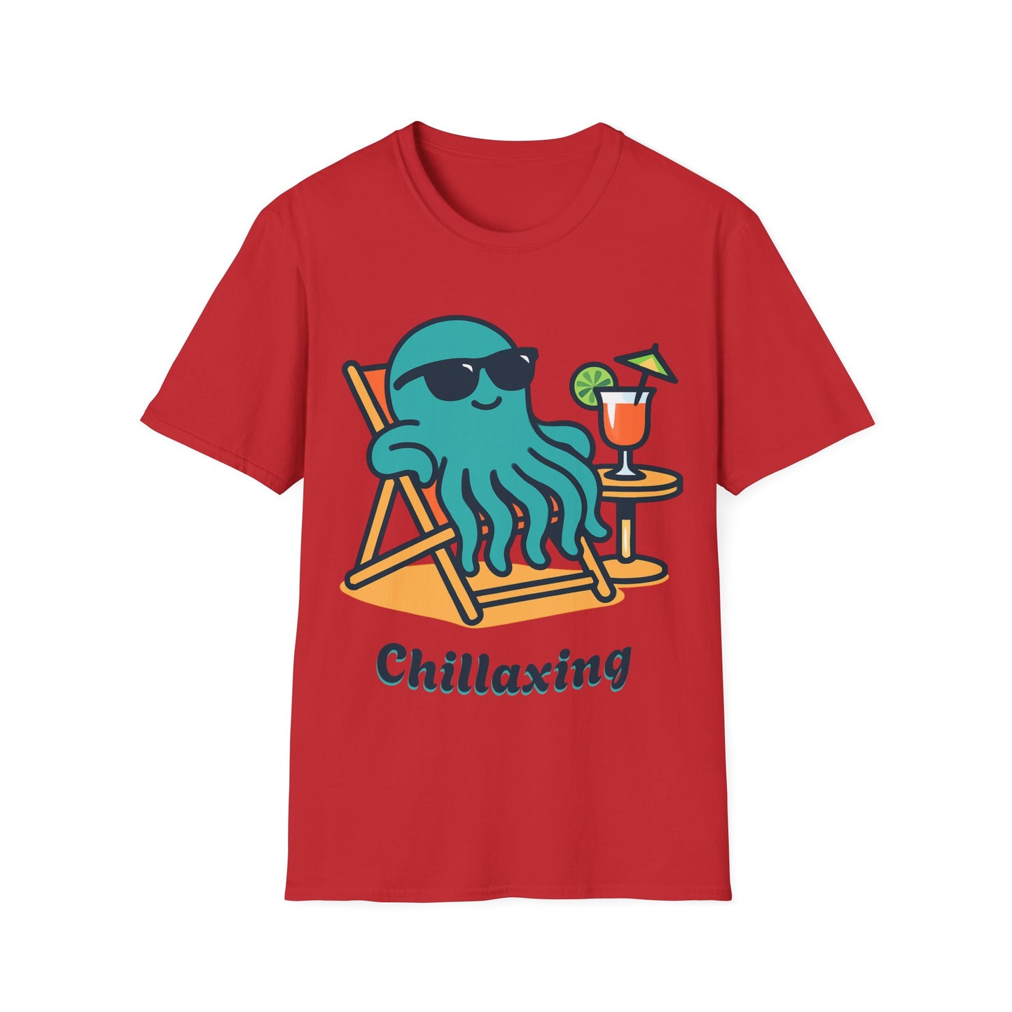 Chillaxing Octopus T-Shirt