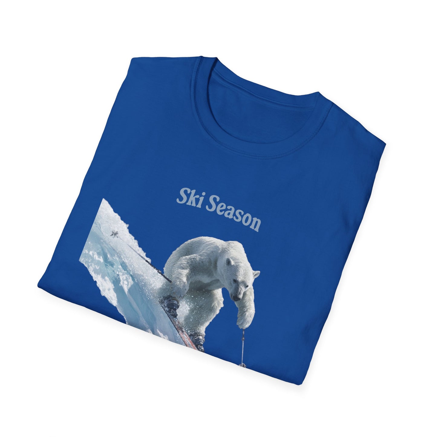 Ski Season Polar Bear T-Shirt