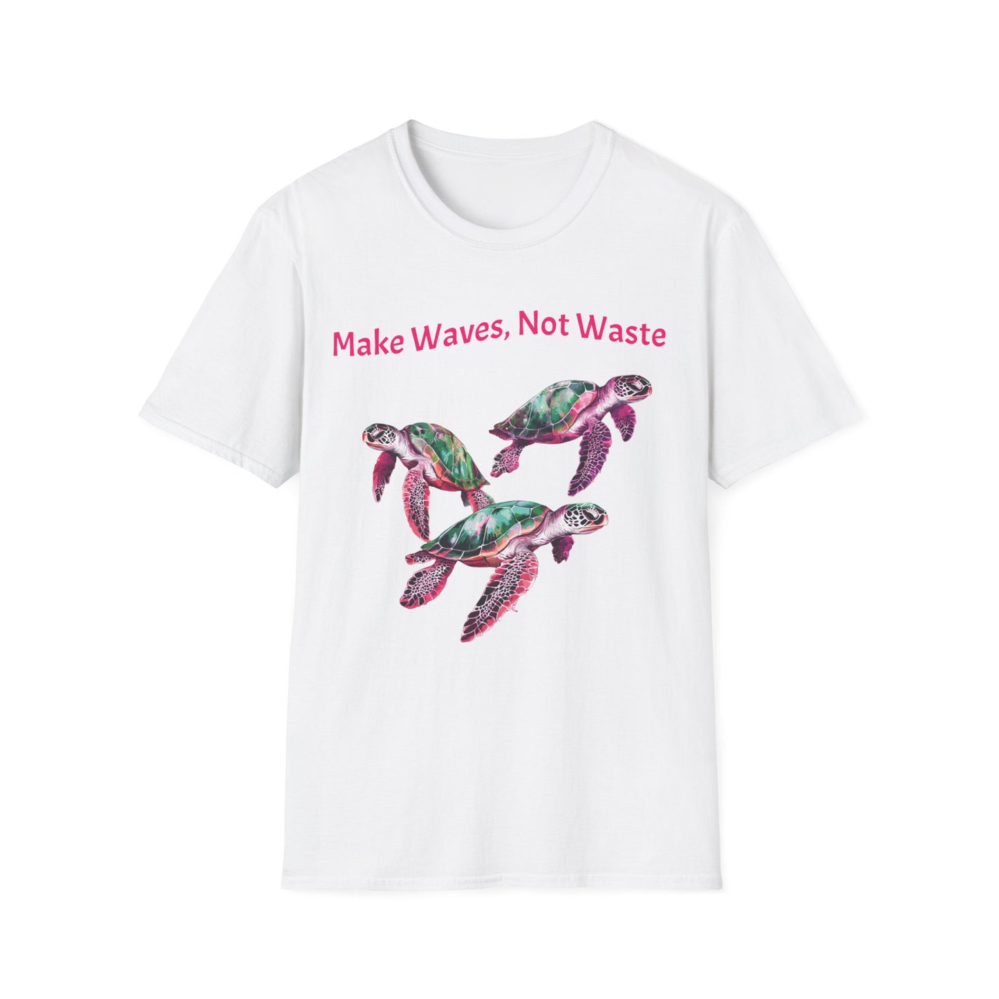 Make Waves Not Waste T- Shirt
