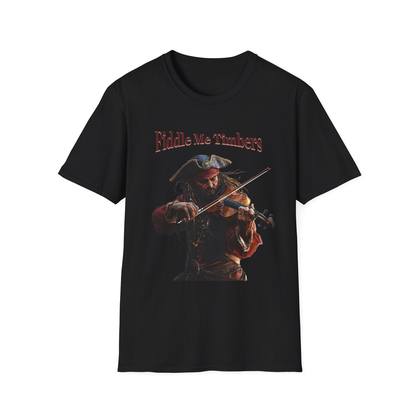 Pirate Fiddle Me Timbers T-Shirt