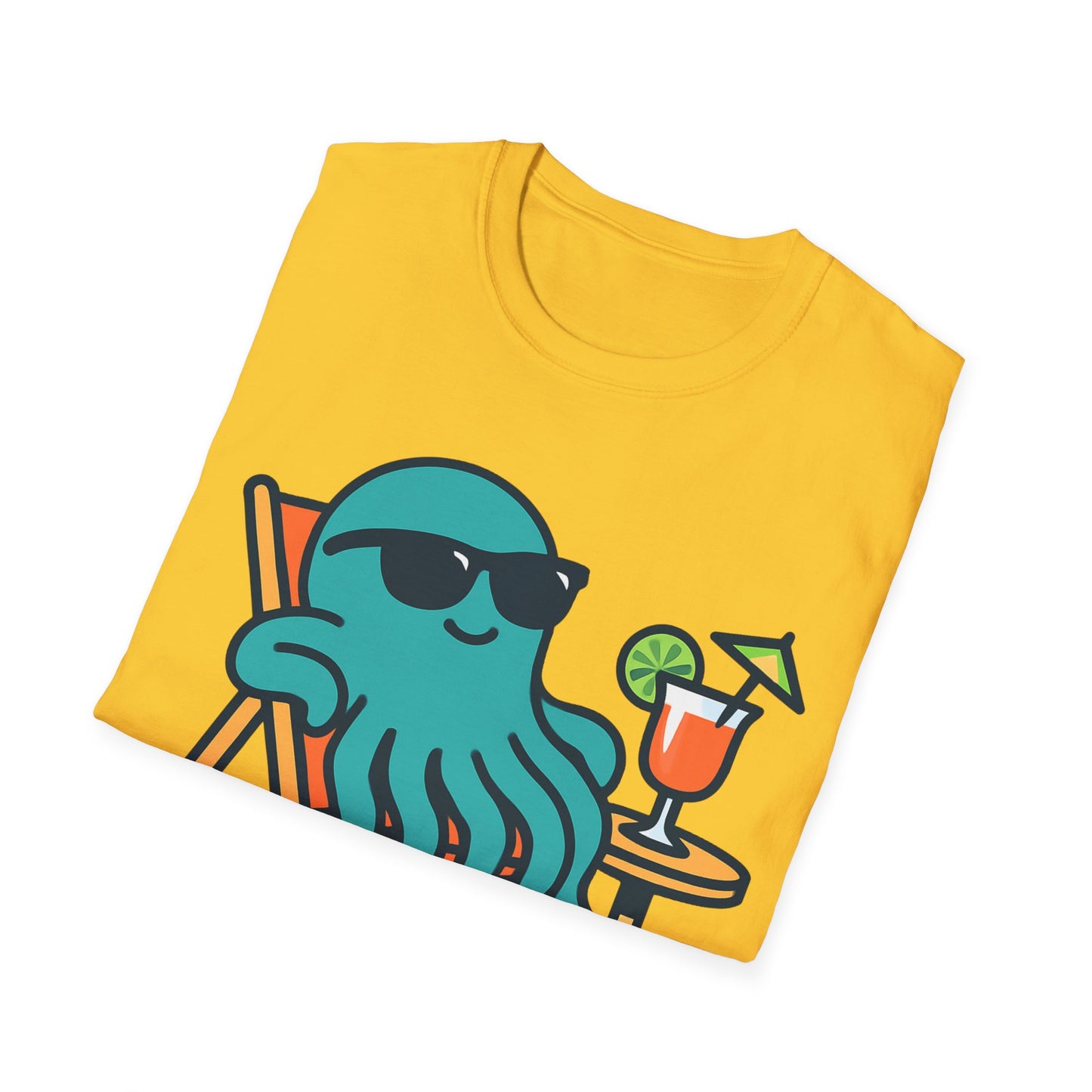 Chillaxing Octopus T-Shirt