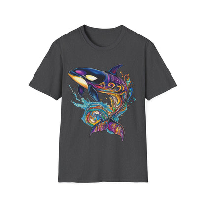 Colorful Orca Whale T-Shirt
