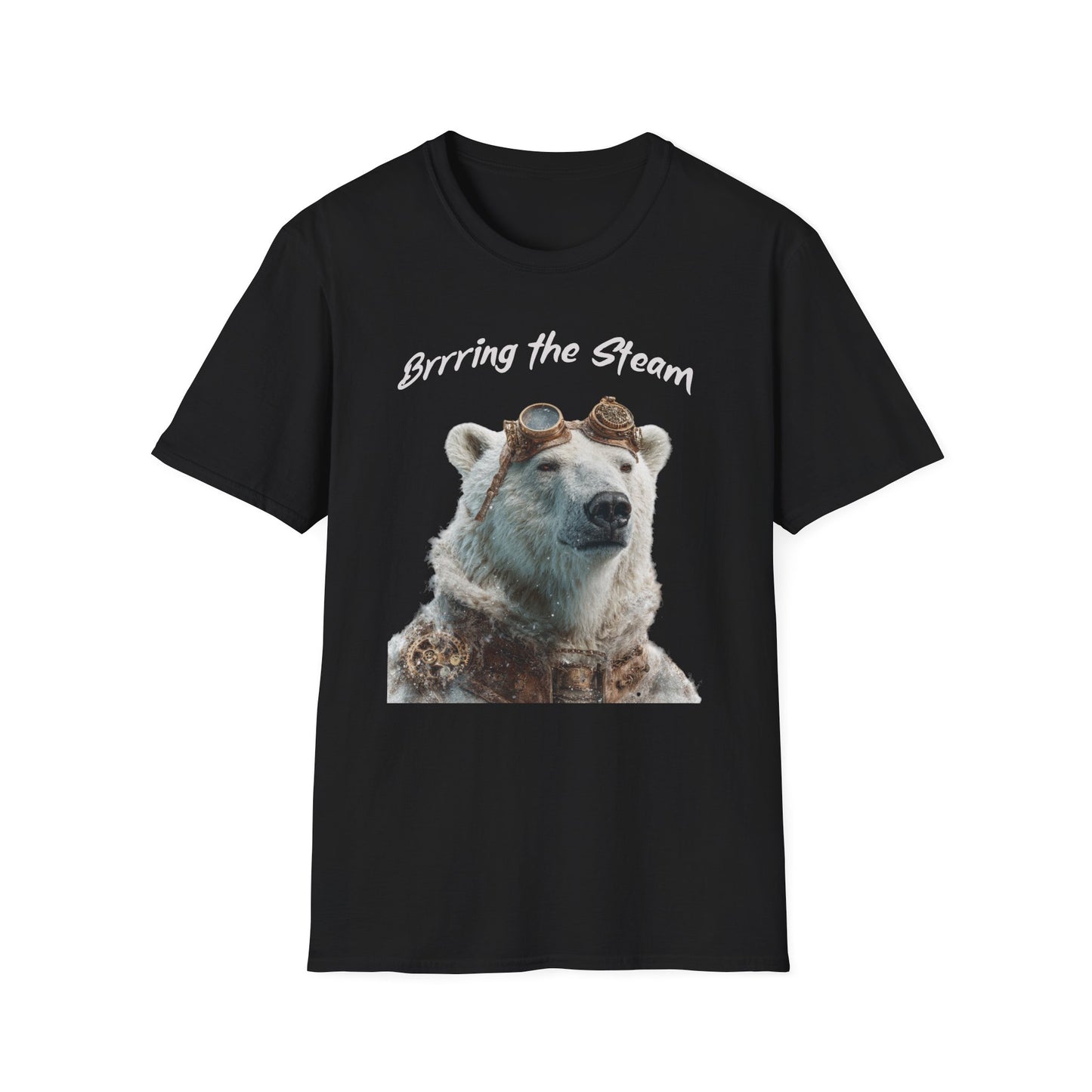 Polar Bear 'Brrring the Steam'  T-Shirt