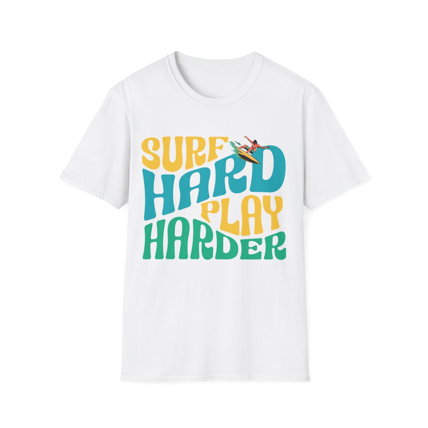 Surf Hard Play Harder T-Shirt