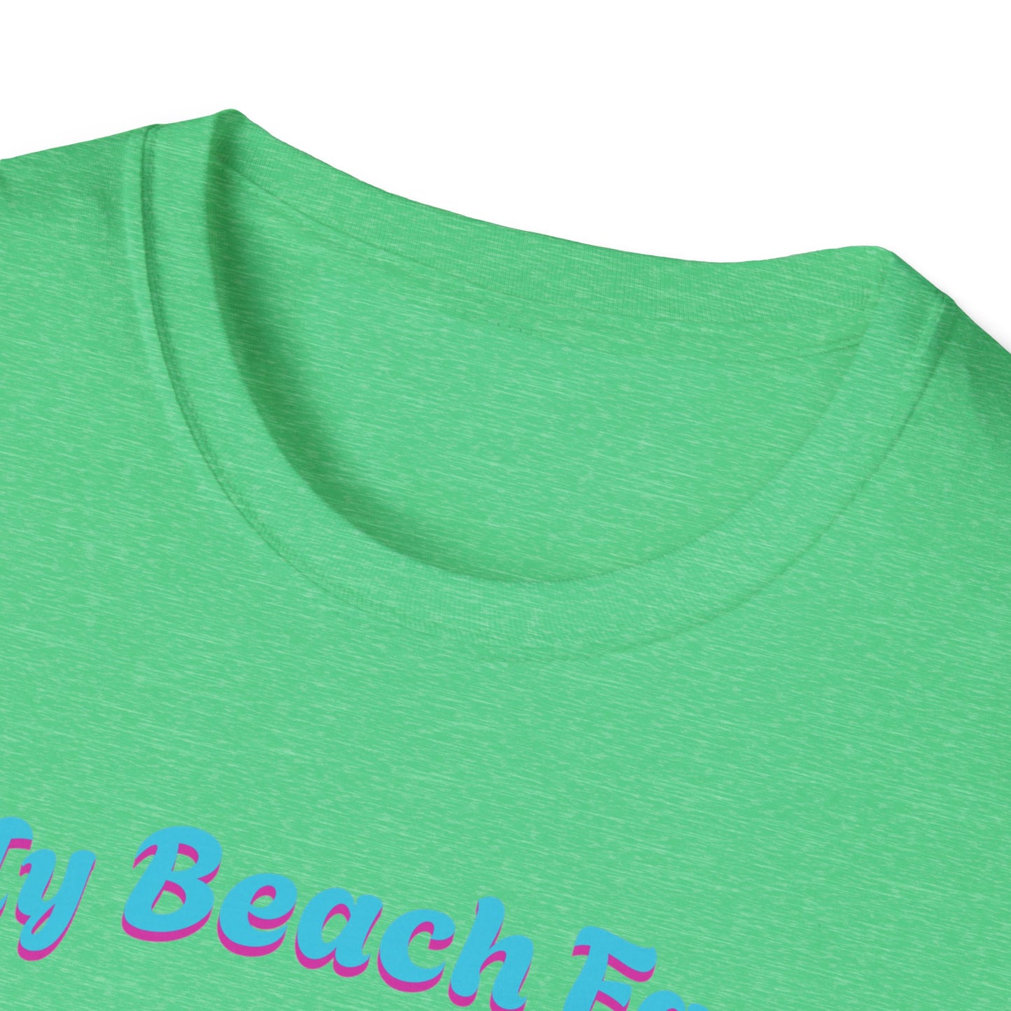 Colorful Otter Beach Face T-Shirt