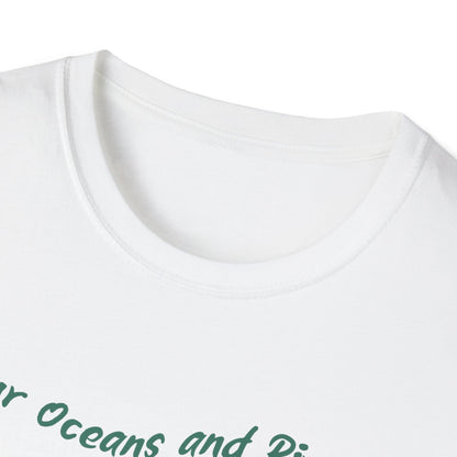 Eco-Friendly World Map T-Shirt