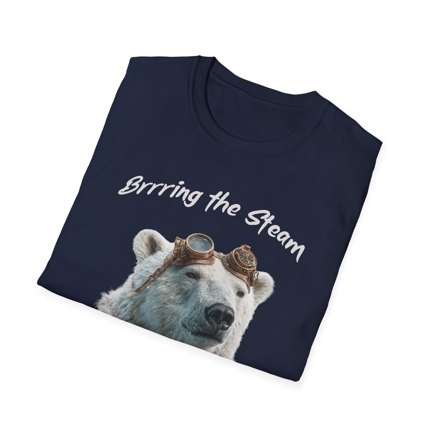 Polar Bear 'Brrring the Steam'  T-Shirt