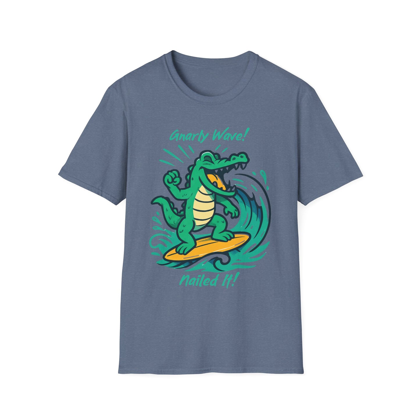 Surfing Crocodile T-Shirt