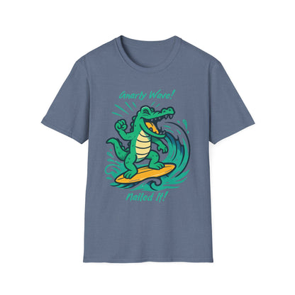 Surfing Crocodile T-Shirt