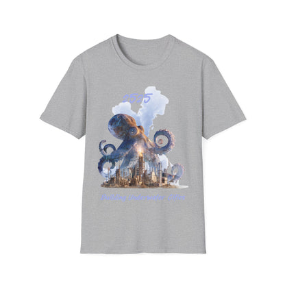 Futuristic Octopus T-Shirt, 2525 Underwater Cities Tee