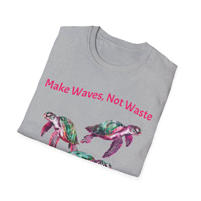 Make Waves Not Waste T- Shirt