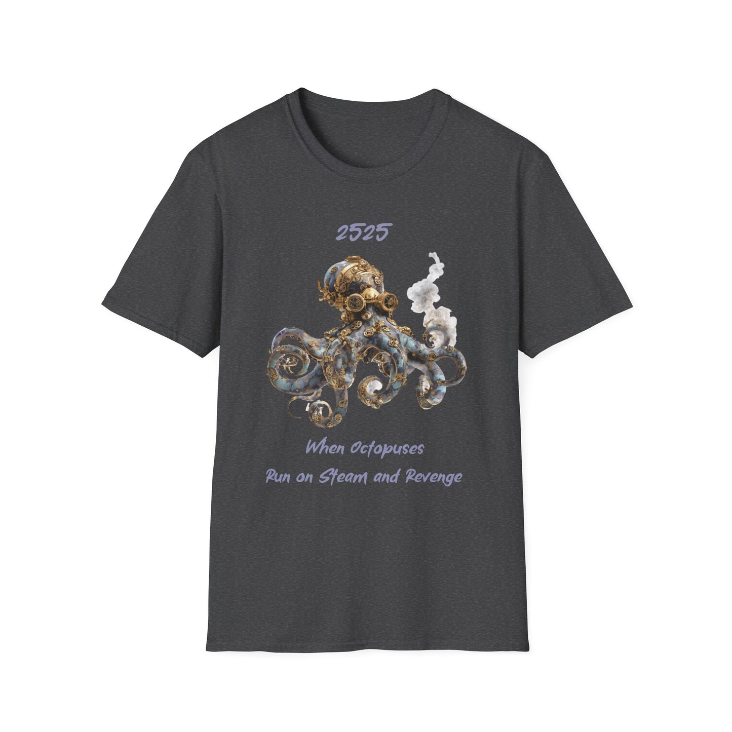 Octopus Steam and Revenge T-shirt