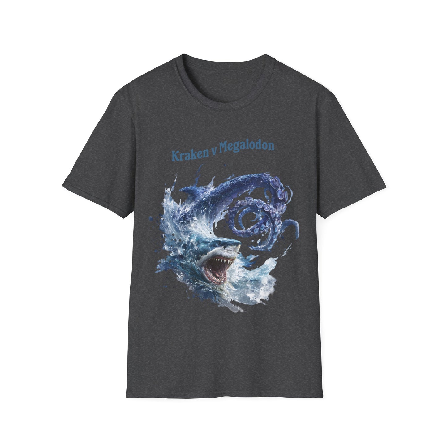 Kraken vs Megalodon T-Shirt