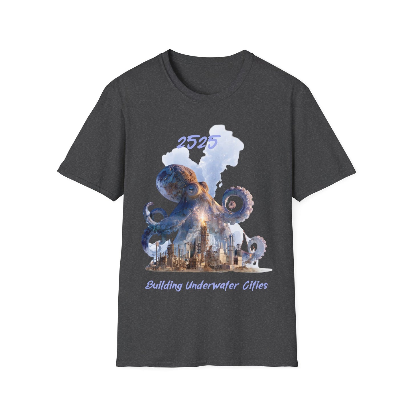 Futuristic Octopus T-Shirt, 2525 Underwater Cities Tee