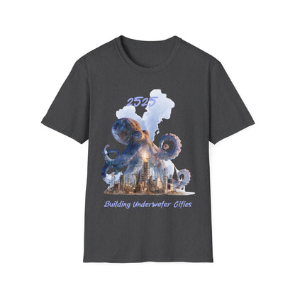 Futuristic Octopus T-Shirt, 2525 Underwater Cities Tee
