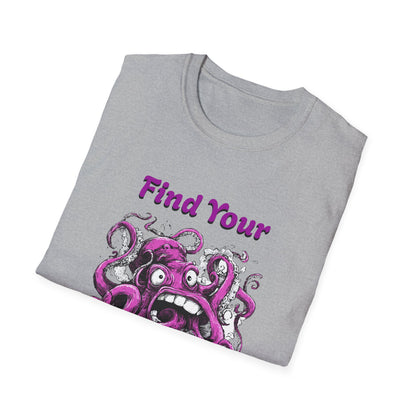Wild Octopus Unisex T-Shirt
