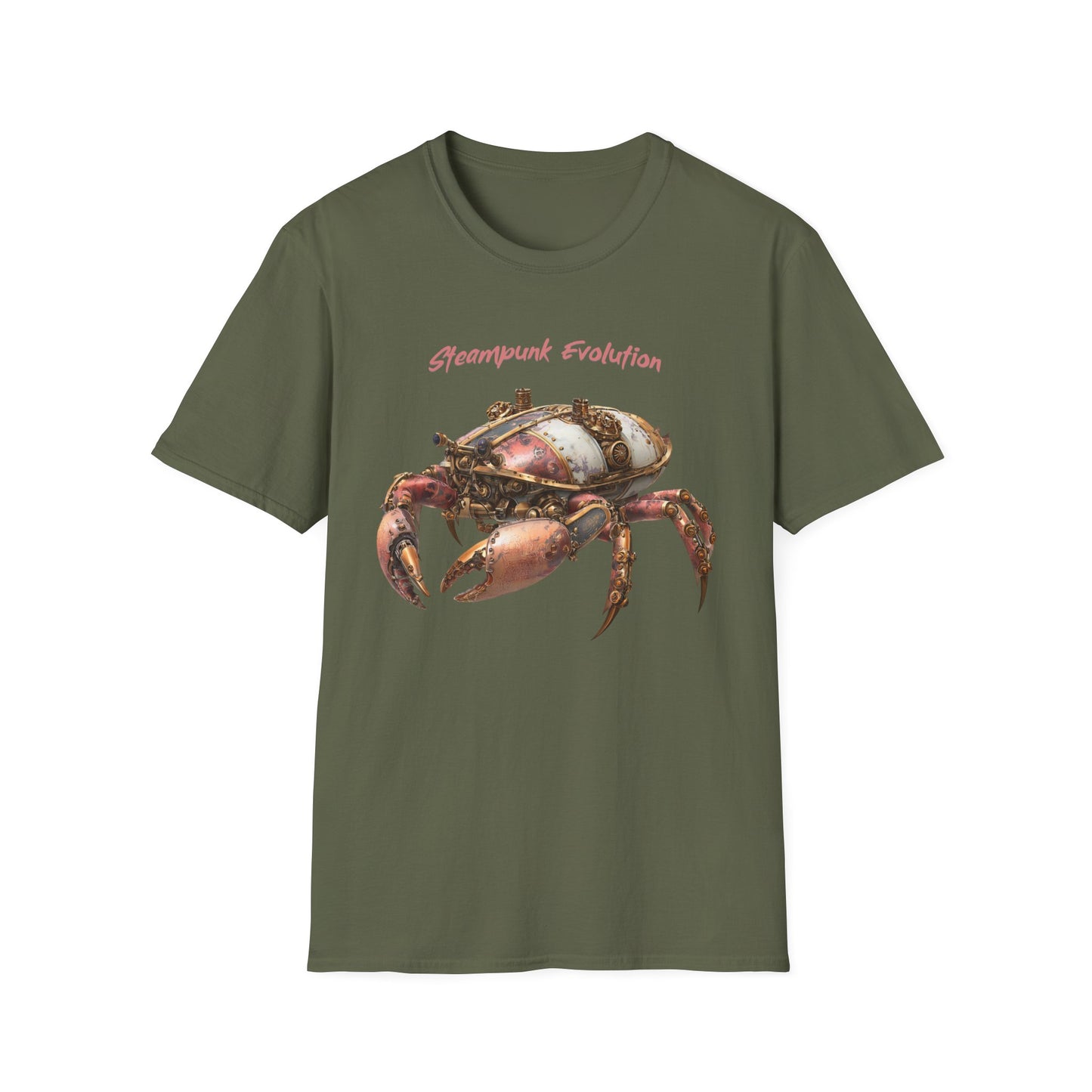 Steampunk Evolution Crab T-Shirt