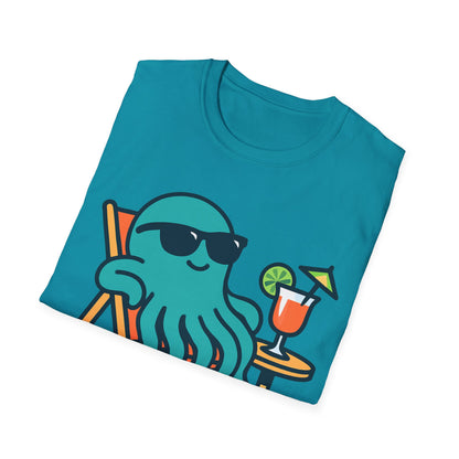 Chillaxing Octopus T-Shirt