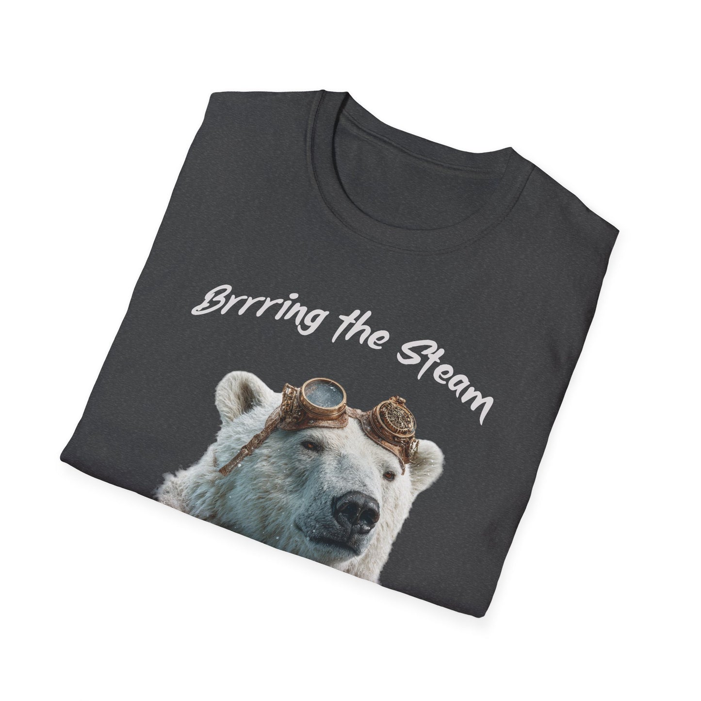 Polar Bear 'Brrring the Steam'  T-Shirt