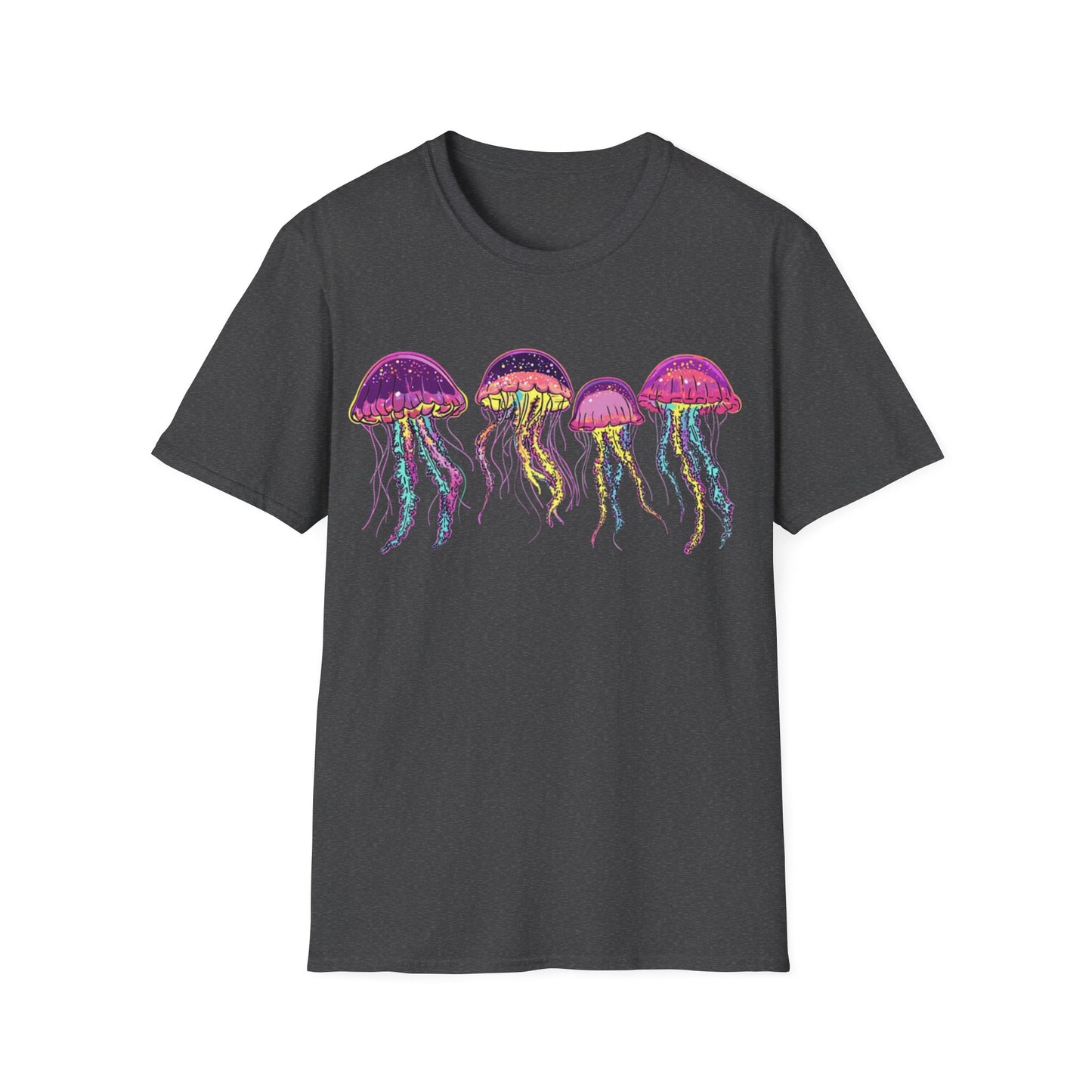 4 Colorful Jellyfish T-Shirt
