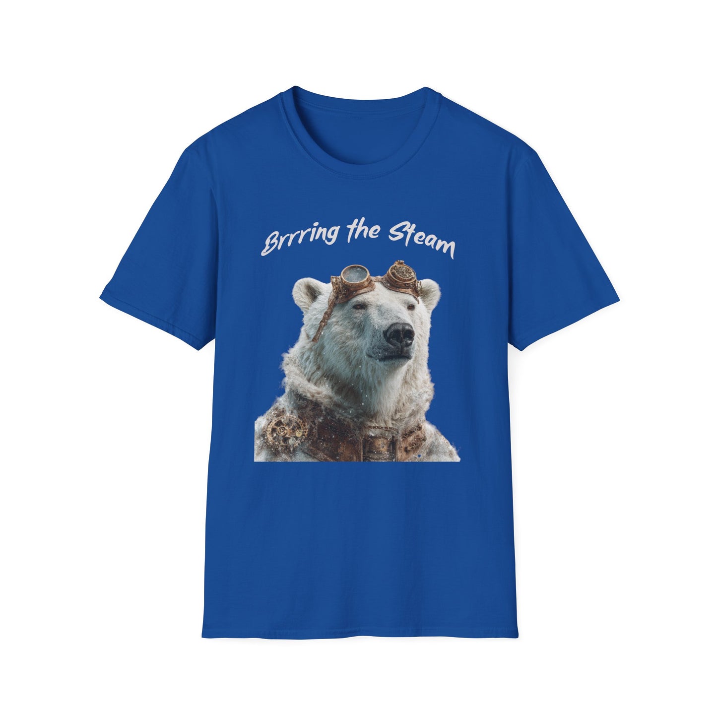 Polar Bear 'Brrring the Steam'  T-Shirt