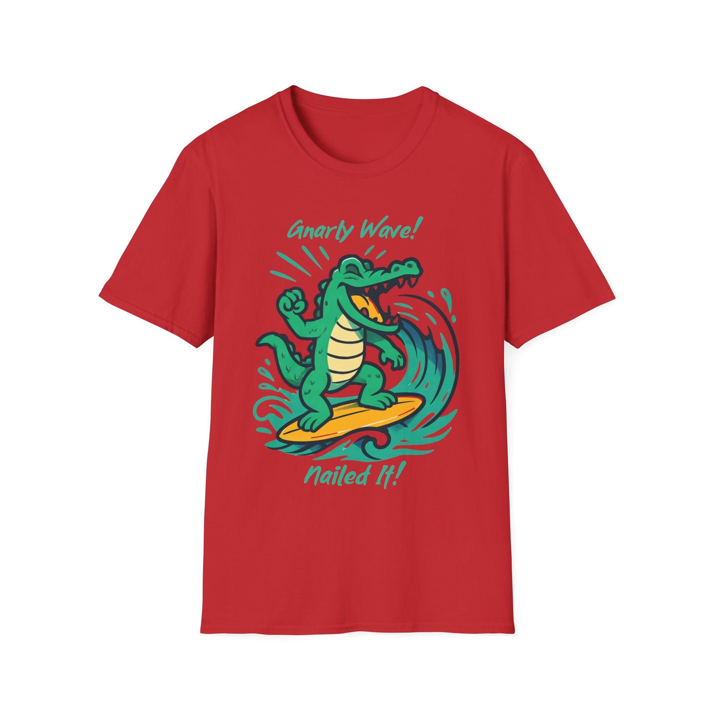 Surfing Crocodile T-Shirt