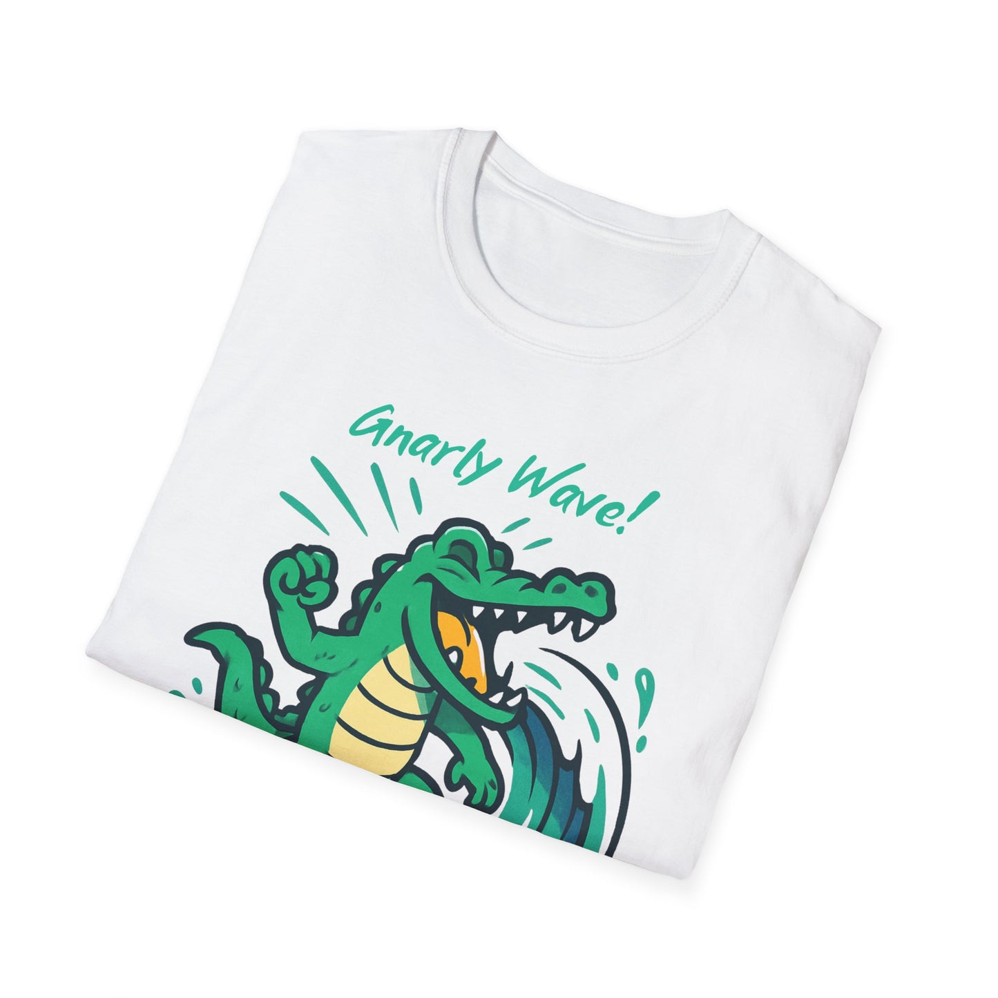 Surfing Crocodile T-Shirt