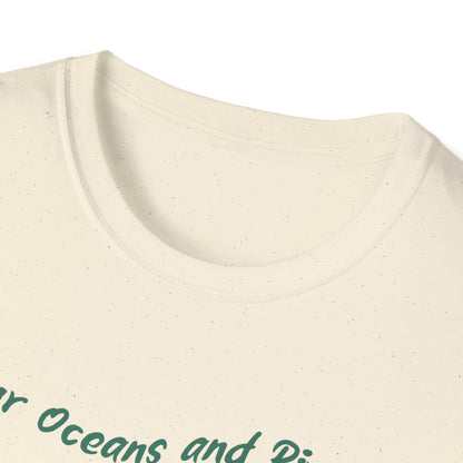 Eco-Friendly World Map T-Shirt