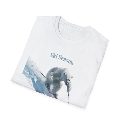 Ski Season Polar Bear T-Shirt