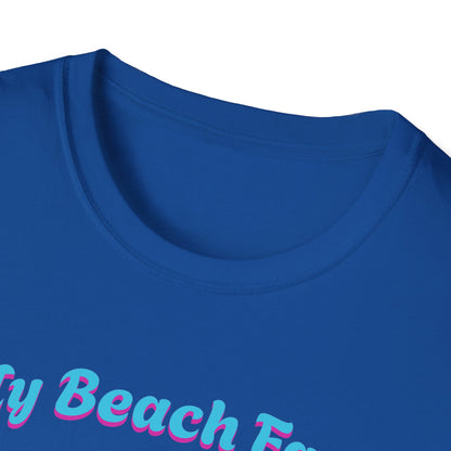 Colorful Otter Beach Face T-Shirt