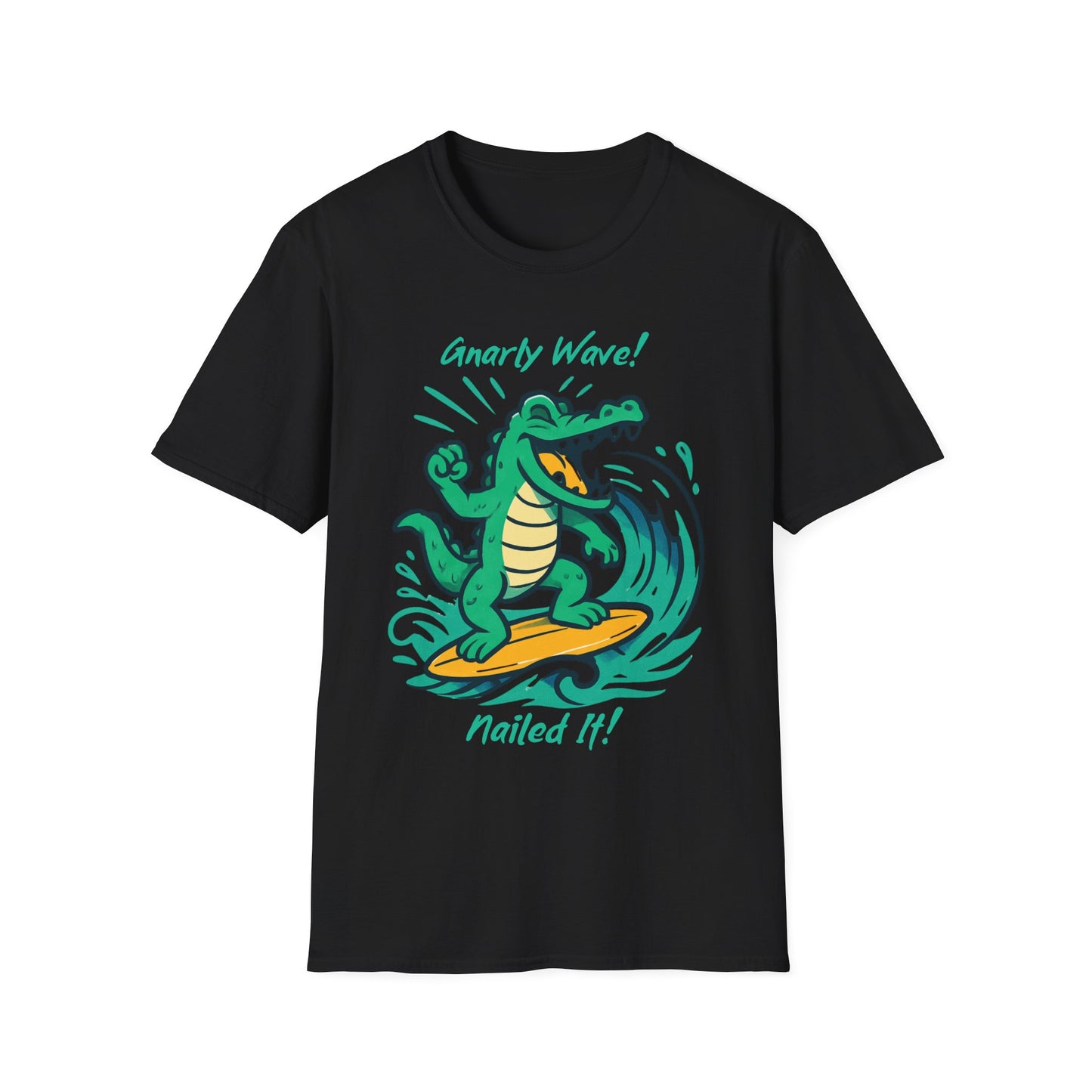 Surfing Crocodile T-Shirt