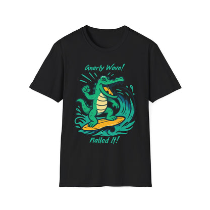 Surfing Crocodile T-Shirt