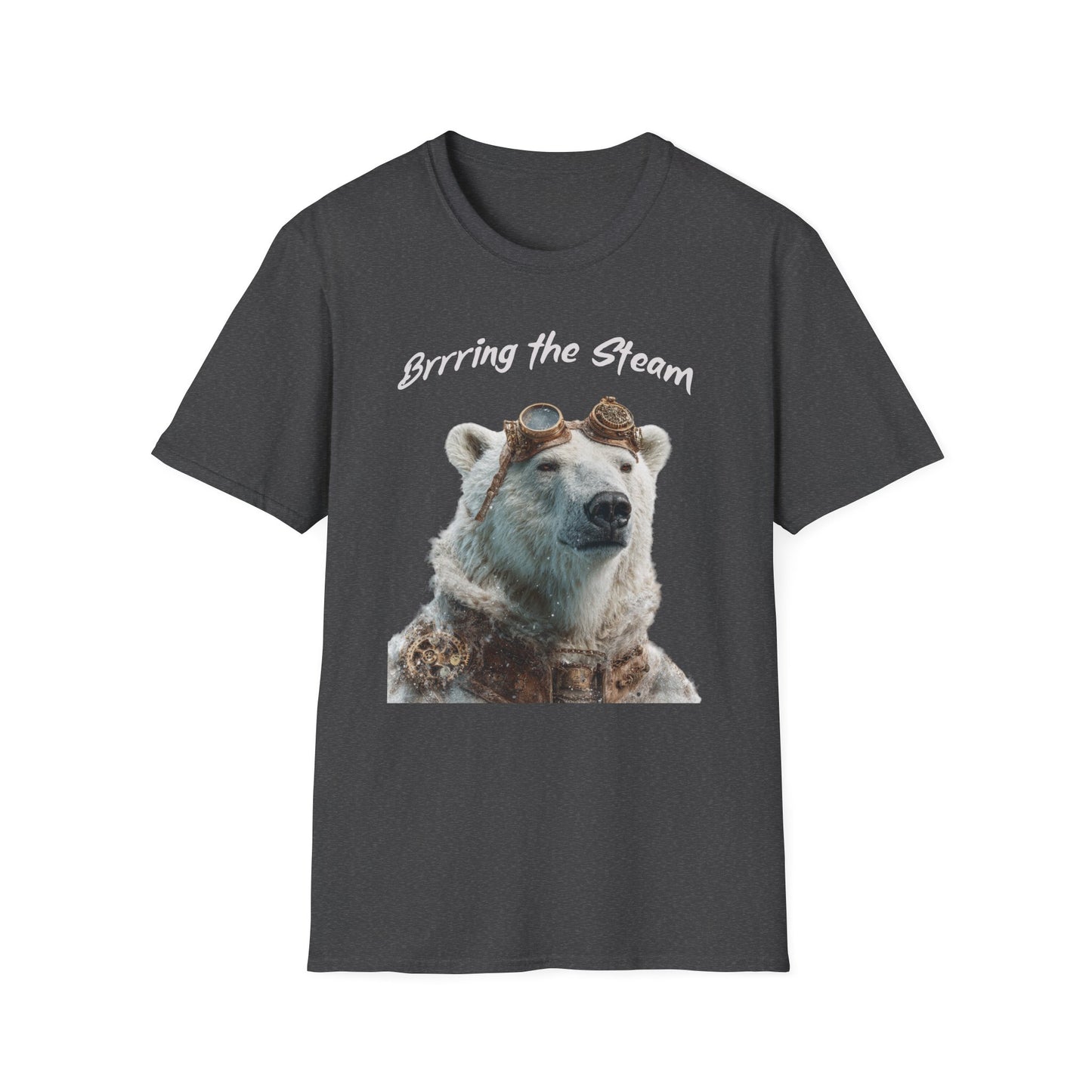 Polar Bear 'Brrring the Steam'  T-Shirt