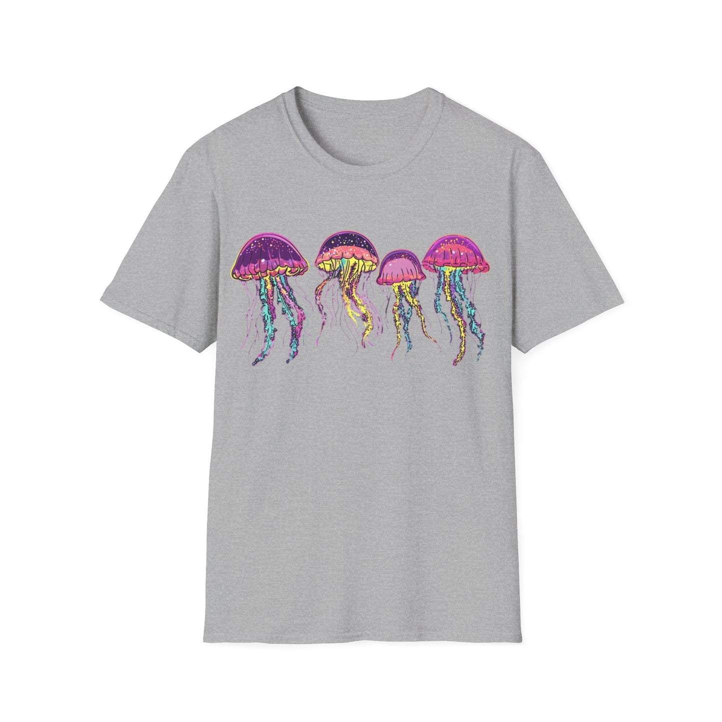 4 Colorful Jellyfish T-Shirt