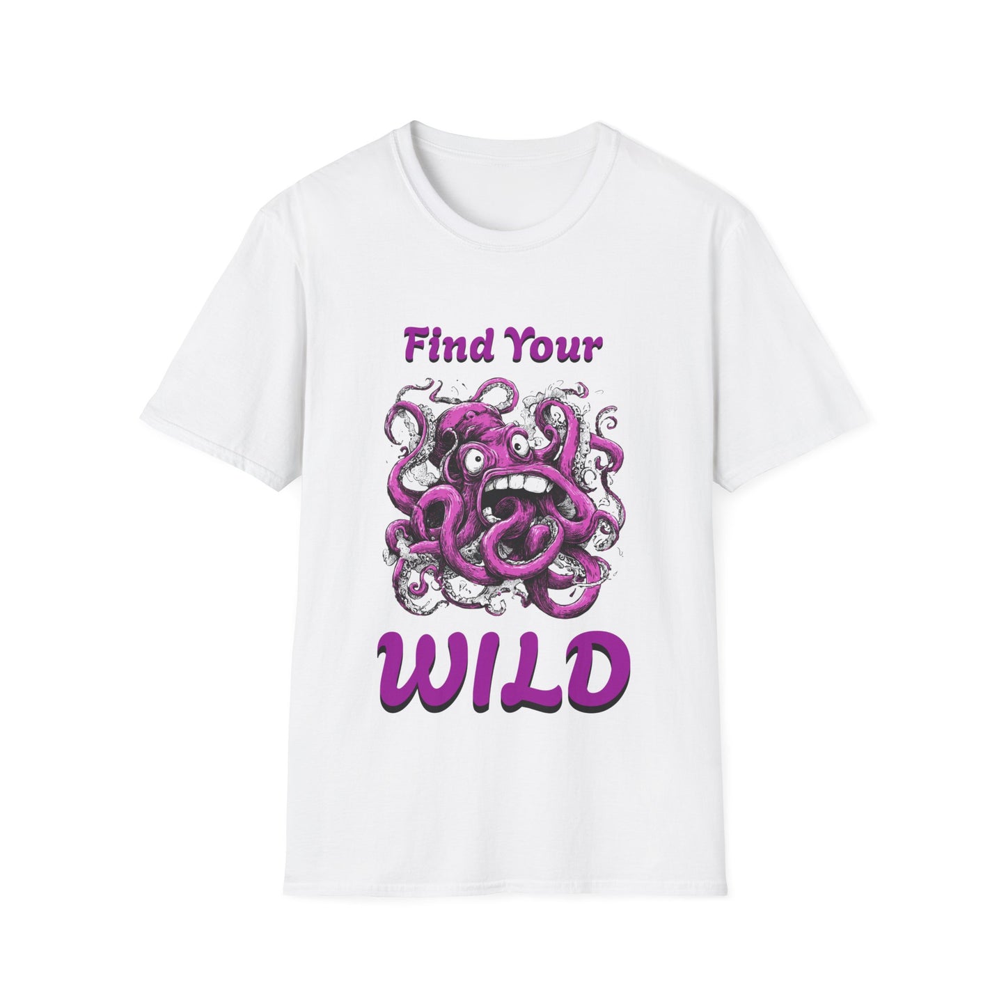 Wild Octopus Unisex T-Shirt
