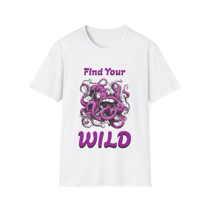 Wild Octopus Unisex T-Shirt